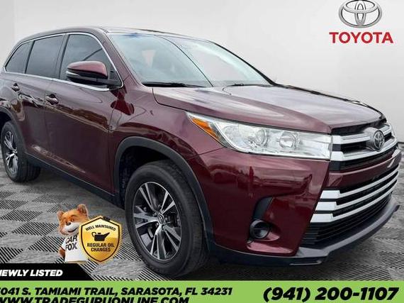 TOYOTA HIGHLANDER 2019 5TDZARFH6KS056899 image TOYOTA HIGHLANDER 2019 5TDZARFH6KS056899 image
