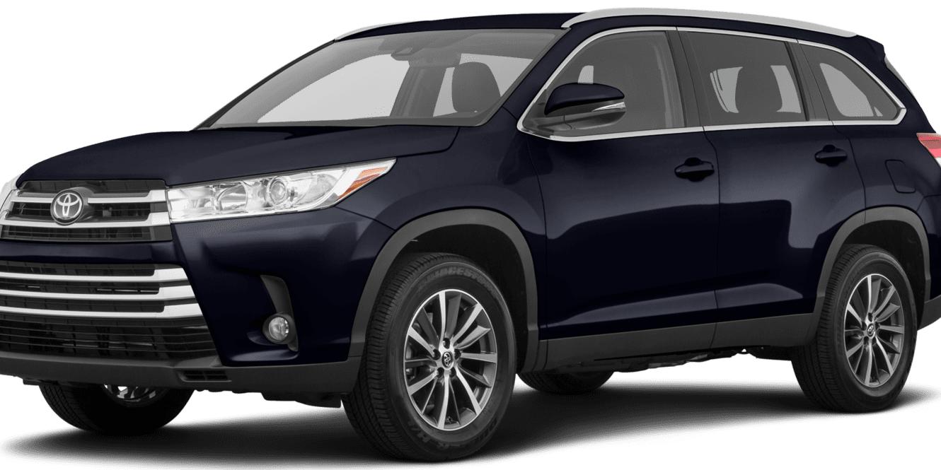 TOYOTA HIGHLANDER 2019 5TDJZRFH0KS624568 image