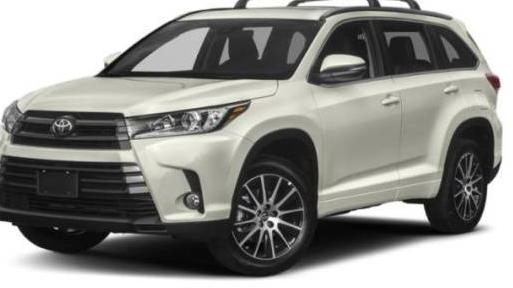 TOYOTA HIGHLANDER 2019 5TDJZRFH3KS602712 image