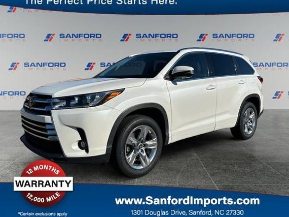 TOYOTA HIGHLANDER 2019 5TDYZRFH6KS330753 image