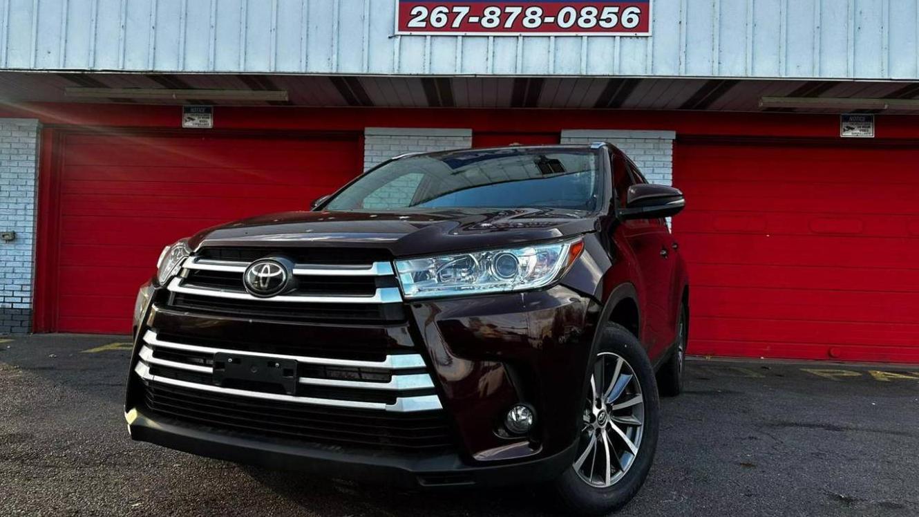 TOYOTA HIGHLANDER 2019 5TDJZRFH8KS924259 image