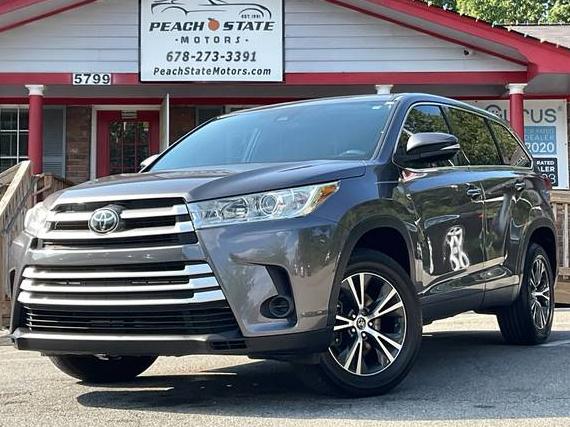 TOYOTA HIGHLANDER 2019 5TDZARFHXKS043279 image