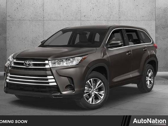 TOYOTA HIGHLANDER 2019 5TDZZRFH8KS349762 image