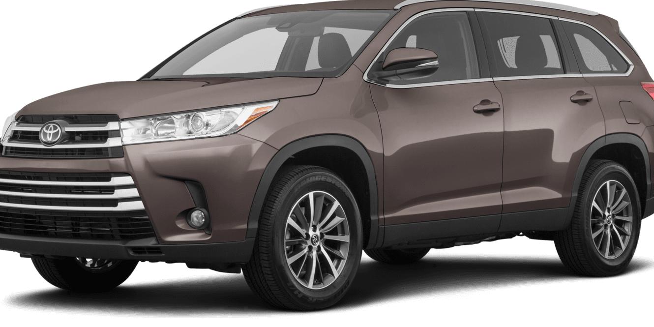 TOYOTA HIGHLANDER 2019 5TDKZRFH3KS342106 image