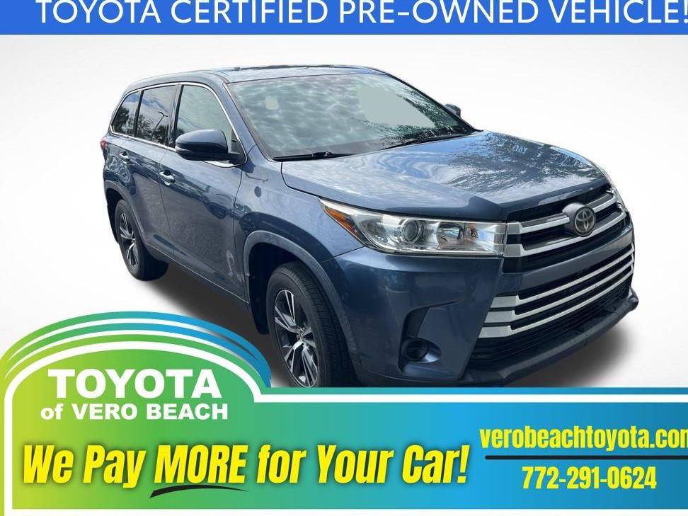 TOYOTA HIGHLANDER 2019 5TDBZRFH3KS740027 image