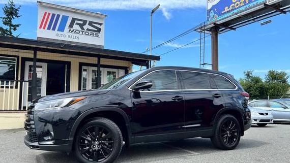 TOYOTA HIGHLANDER 2019 5TDJZRFH1KS623249 image