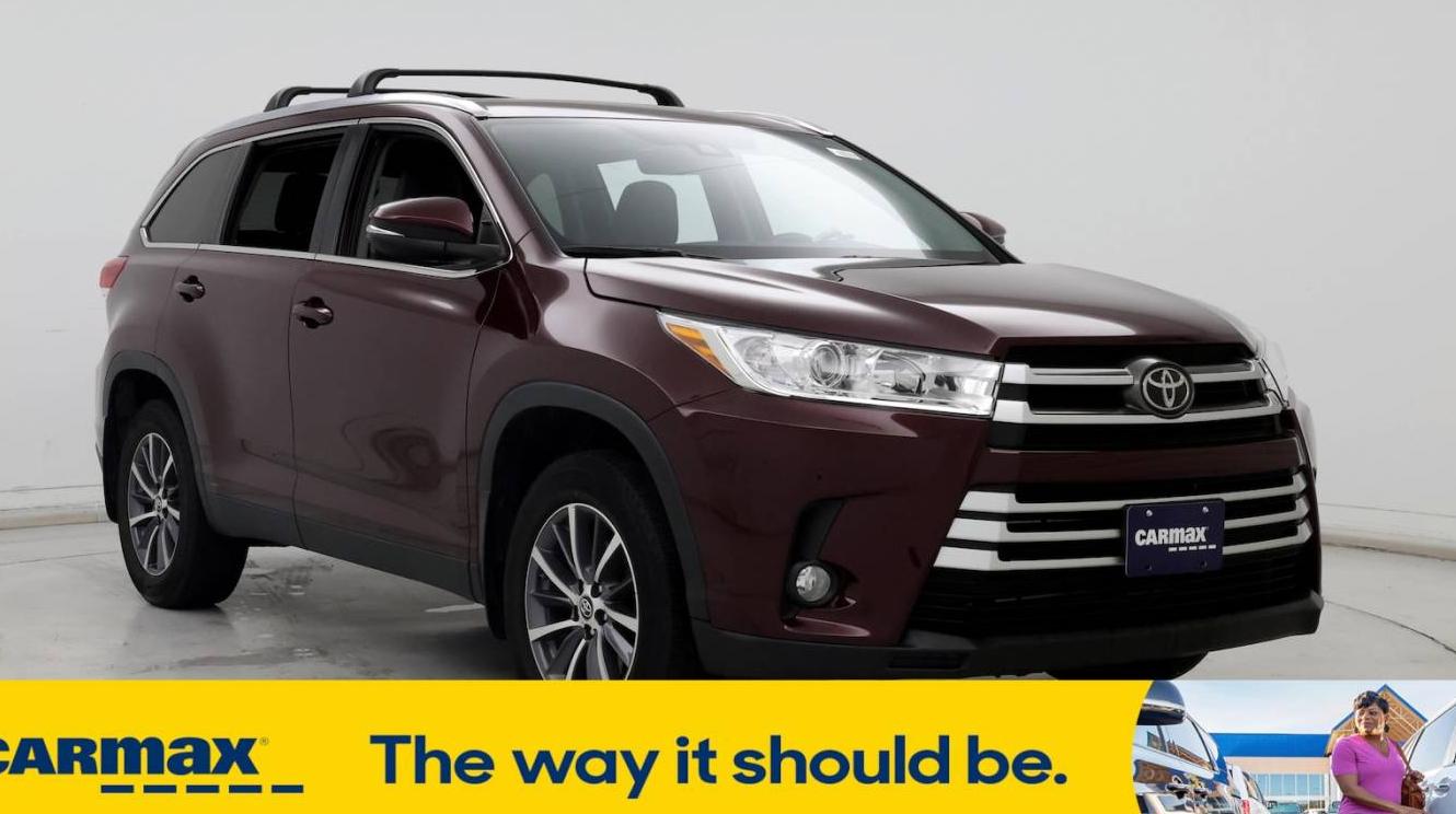 TOYOTA HIGHLANDER 2019 5TDJZRFH4KS739836 image