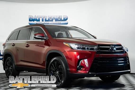 TOYOTA HIGHLANDER 2019 5TDJZRFH3KS957816 image TOYOTA HIGHLANDER 2019 5TDJZRFH3KS957816 image