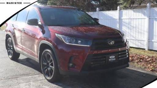 TOYOTA HIGHLANDER 2019 5TDJZRFH9KS968397 image