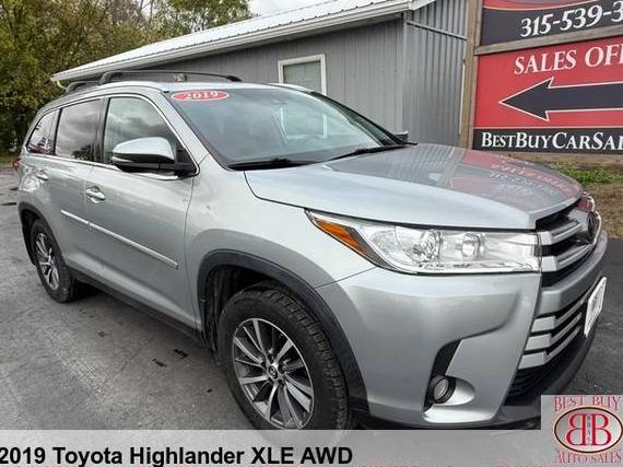 TOYOTA HIGHLANDER 2019 5TDJZRFH3KS619459 image