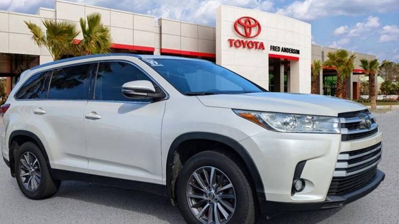 TOYOTA HIGHLANDER 2019 5TDJZRFH6KS576722 image