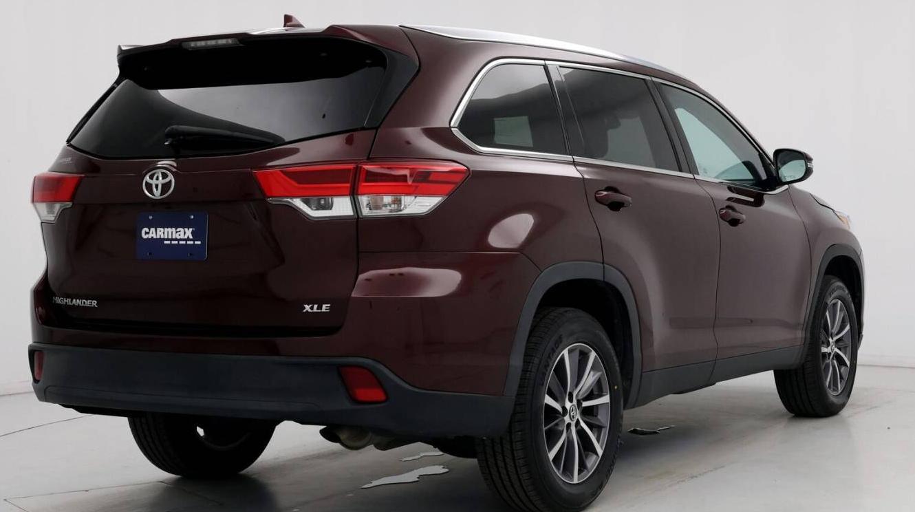 TOYOTA HIGHLANDER 2019 5TDKZRFH9KS317517 image