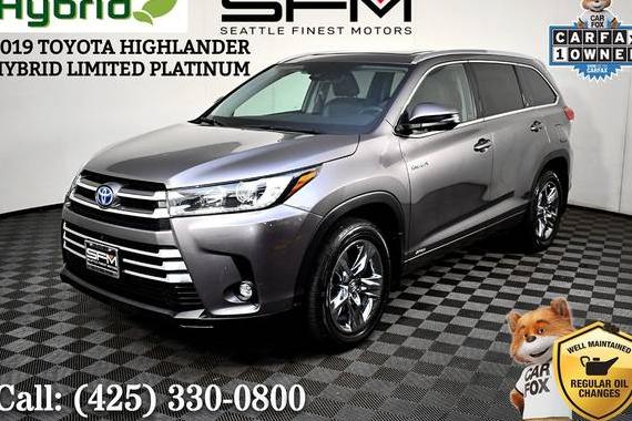 TOYOTA HIGHLANDER 2019 5TDDGRFH3KS065097 image