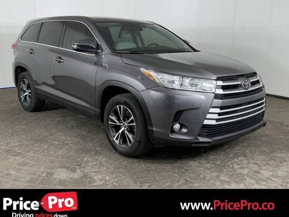 TOYOTA HIGHLANDER 2019 5TDZZRFH1KS324198 image