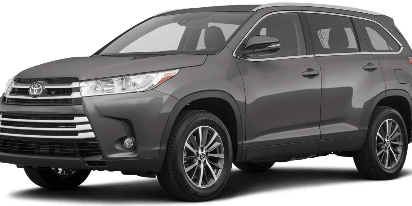 TOYOTA HIGHLANDER 2019 5TDKZRFH5KS551749 image