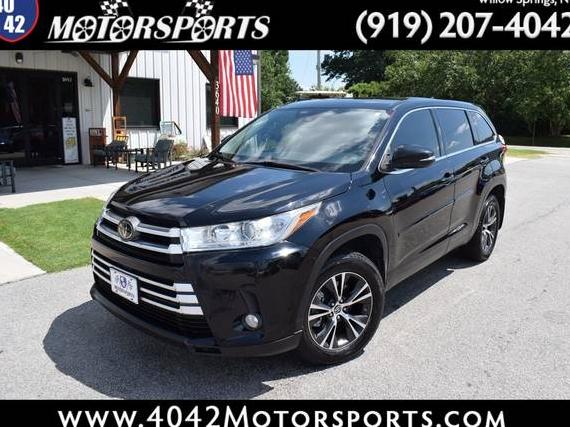 TOYOTA HIGHLANDER 2019 5TDBZRFH2KS966981 image