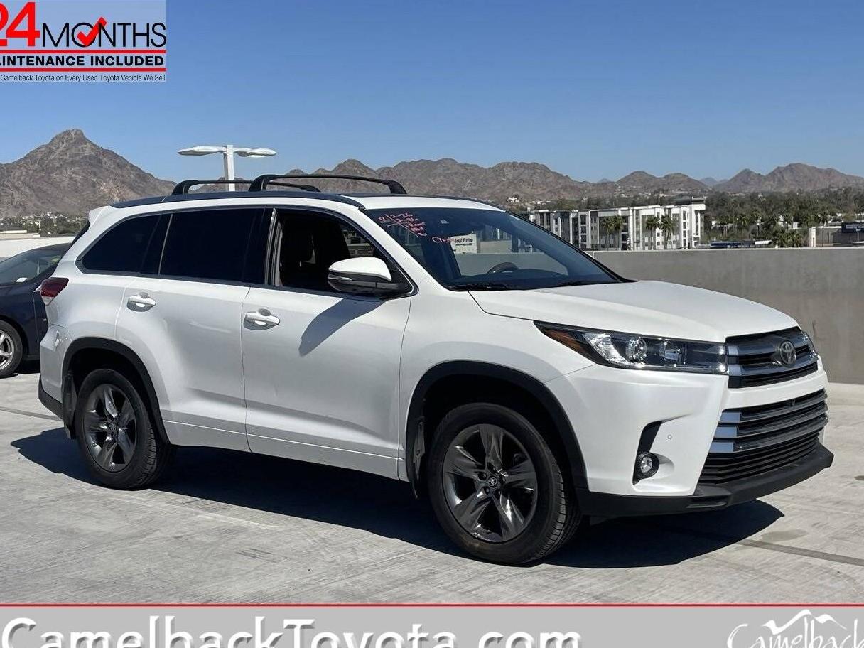 TOYOTA HIGHLANDER 2019 5TDDZRFH7KS738418 image