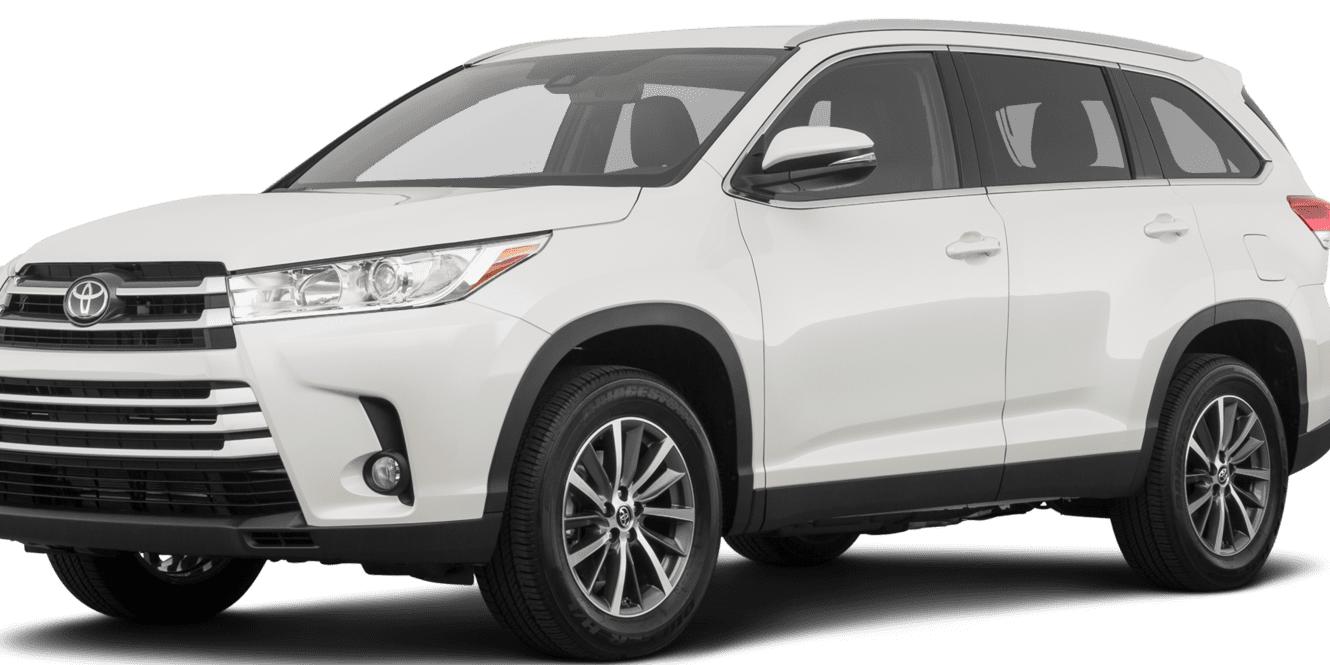 TOYOTA HIGHLANDER 2019 5TDJZRFH9KS932001 image