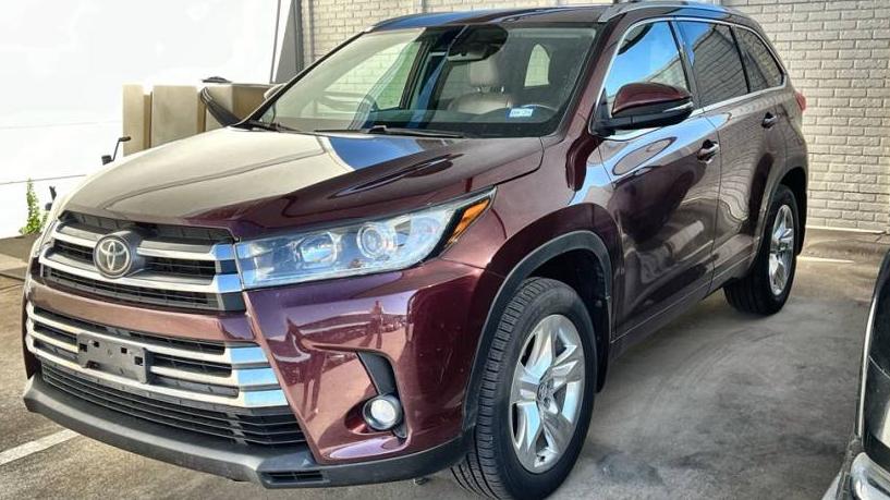 TOYOTA HIGHLANDER 2019 5TDYZRFH9KS333517 image