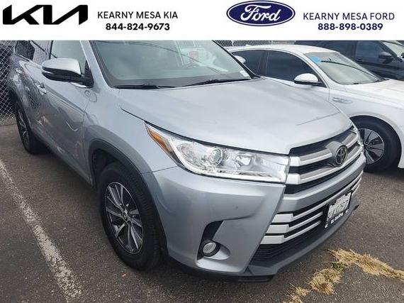 TOYOTA HIGHLANDER 2019 5TDKZRFH6KS303557 image