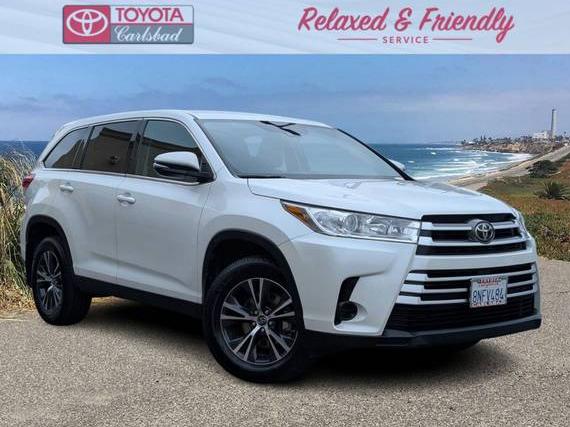 TOYOTA HIGHLANDER 2019 5TDZARFH4KS053693 image
