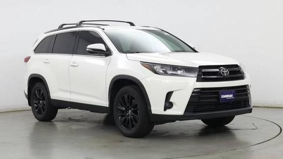 TOYOTA HIGHLANDER 2019 5TDJZRFH8KS603984 image
