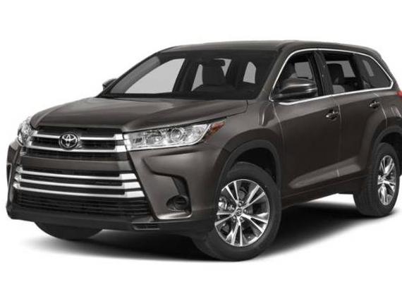 TOYOTA HIGHLANDER 2019 5TDZZRFH3KS290247 image