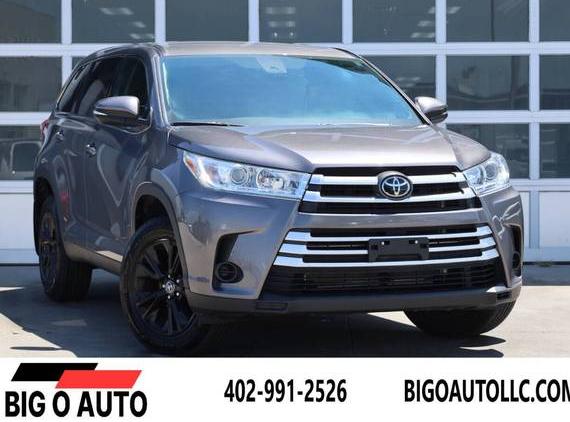 TOYOTA HIGHLANDER 2019 5TDBZRFH8KS726401 image
