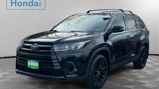 TOYOTA HIGHLANDER 2019 5TDJZRFH7KS606245 image