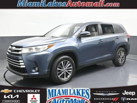 TOYOTA HIGHLANDER 2019 5TDKZRFH7KS310811 image
