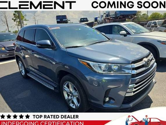 TOYOTA HIGHLANDER 2019 5TDYZRFH1KS296978 image