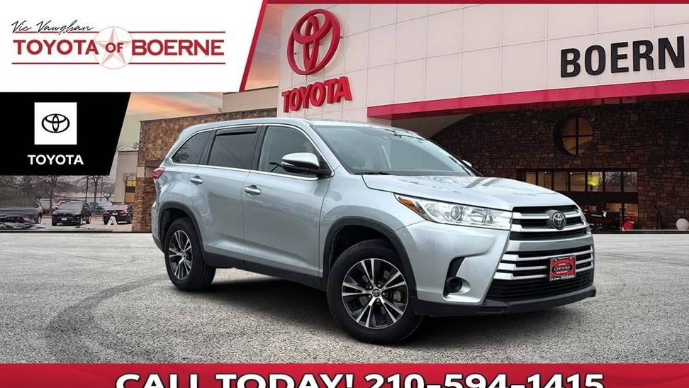 TOYOTA HIGHLANDER 2019 5TDZZRFH5KS291304 image