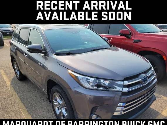 TOYOTA HIGHLANDER 2018 5TDDGRFHXJS044830 image