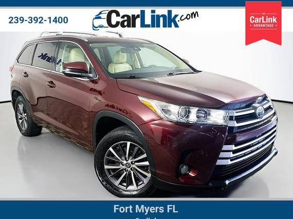 TOYOTA HIGHLANDER 2018 5TDKZRFH7JS265755 image