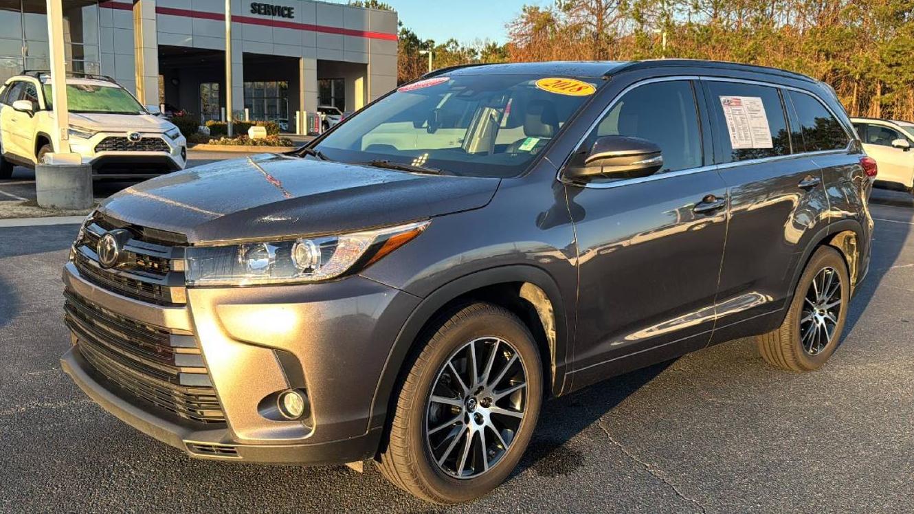 TOYOTA HIGHLANDER 2018 5TDKZRFH7JS540993 image