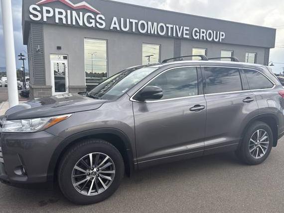 TOYOTA HIGHLANDER 2018 5TDJZRFH1JS529368 image