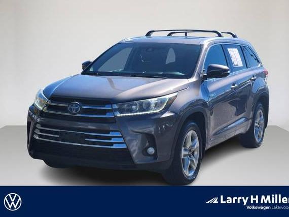 TOYOTA HIGHLANDER 2018 5TDDGRFH7JS041609 image TOYOTA HIGHLANDER 2018 5TDDGRFH7JS041609 image