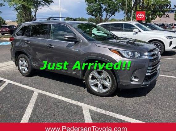 TOYOTA HIGHLANDER 2018 5TDDGRFH9JS041773 image