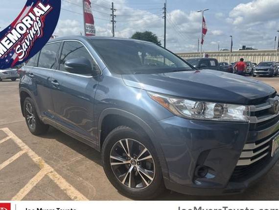 TOYOTA HIGHLANDER 2018 5TDBZRFH3JS814772 image
