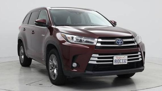 TOYOTA HIGHLANDER 2018 5TDDGRFH8JS044549 image
