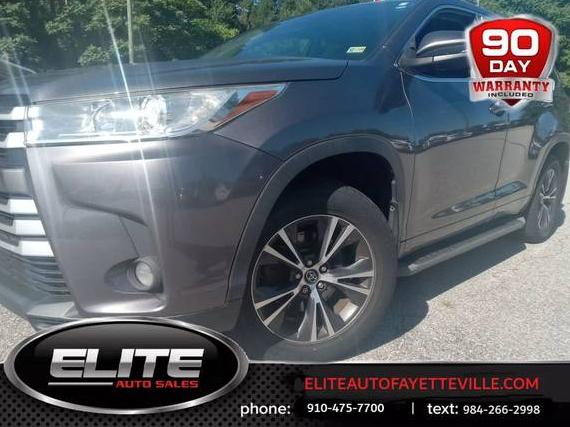 TOYOTA HIGHLANDER 2018 5TDBZRFH2JS815959 image