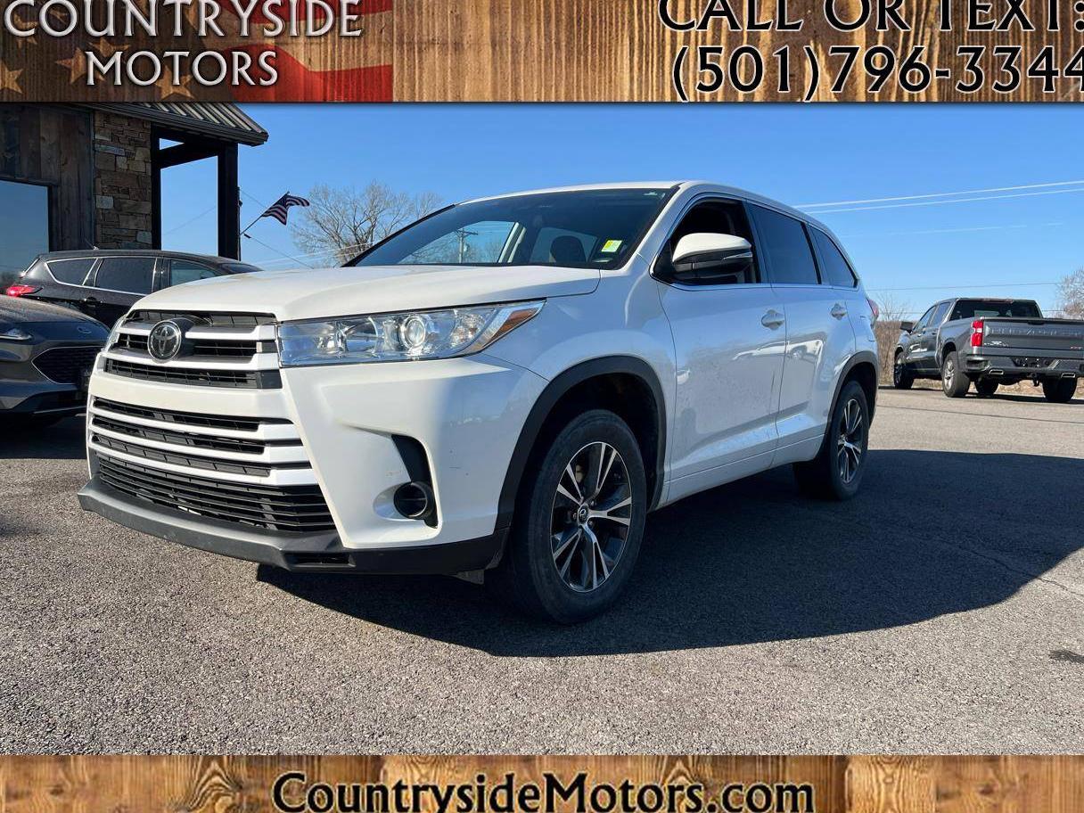 TOYOTA HIGHLANDER 2018 5TDZARFHXJS039523 image