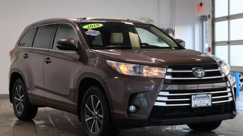 TOYOTA HIGHLANDER 2018 5TDJZRFH9JS492909 image