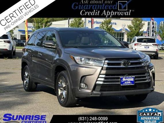 TOYOTA HIGHLANDER 2018 5TDDZRFH5JS845580 image