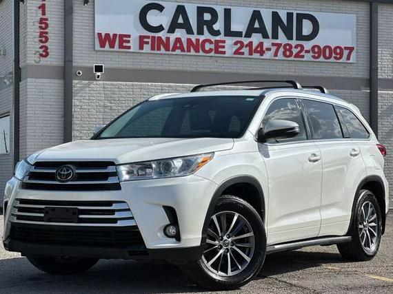 TOYOTA HIGHLANDER 2018 5TDKZRFH7JS285083 image