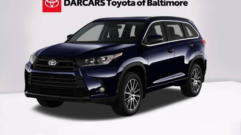 TOYOTA HIGHLANDER 2018 5TDJZRFH5JS899058 image