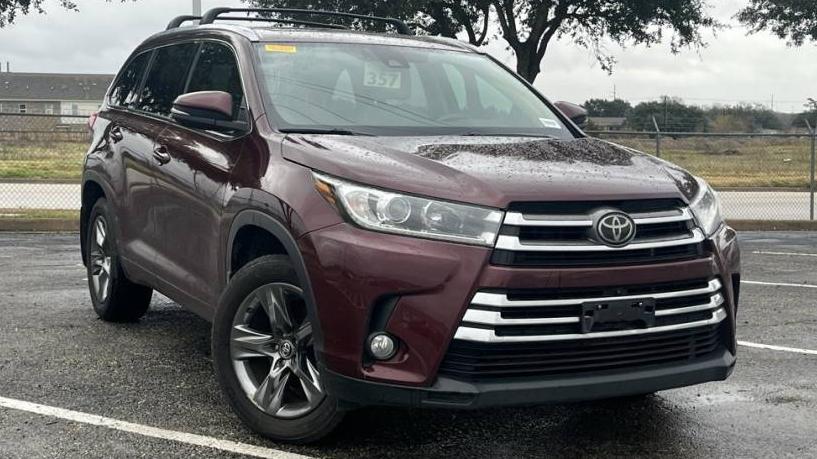 TOYOTA HIGHLANDER 2018 5TDDZRFH9JS809228 image