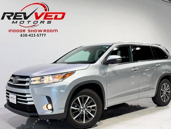 TOYOTA HIGHLANDER 2018 5TDJZRFH3JS557222 image