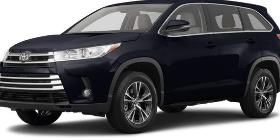 TOYOTA HIGHLANDER 2018 5TDJZRFH0JS529801 image