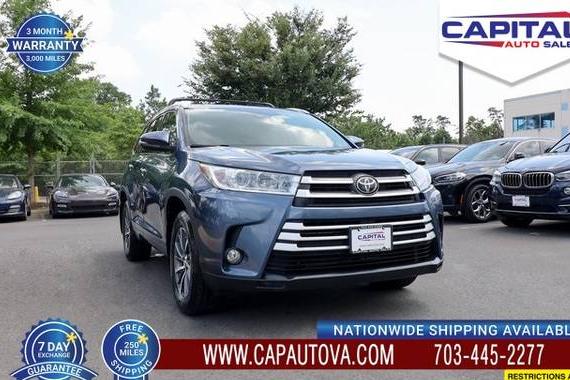 TOYOTA HIGHLANDER 2018 5TDJZRFH8JS805545 image